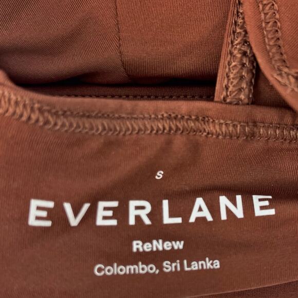 Everlane Womens The Triangle Bikini Top Small Swimwear Brown NWT - Picture 8 of 9